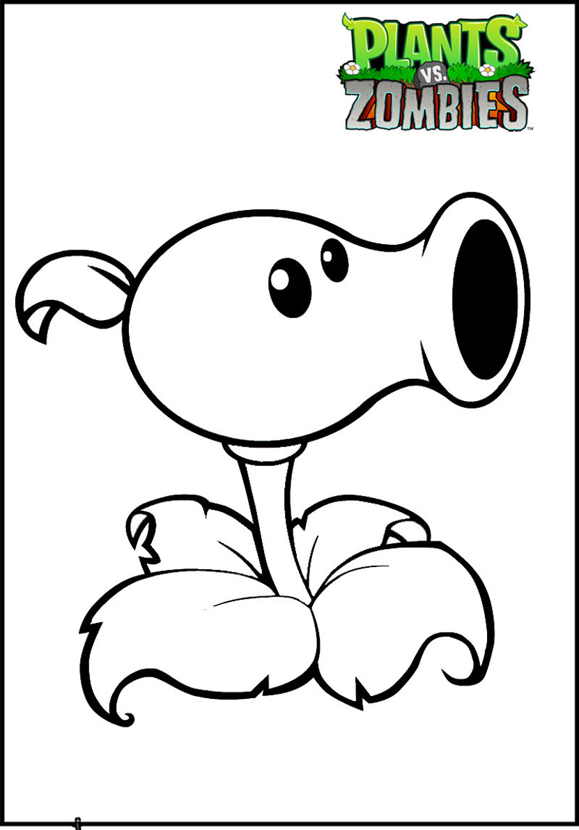 31 Plants vs Zombies Coloring Pages Printable 32