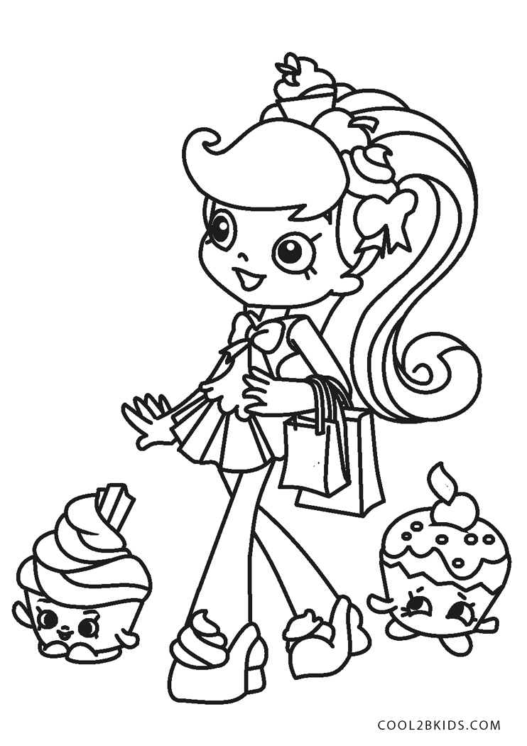 31 Shopkins Coloring Pages Printable 12