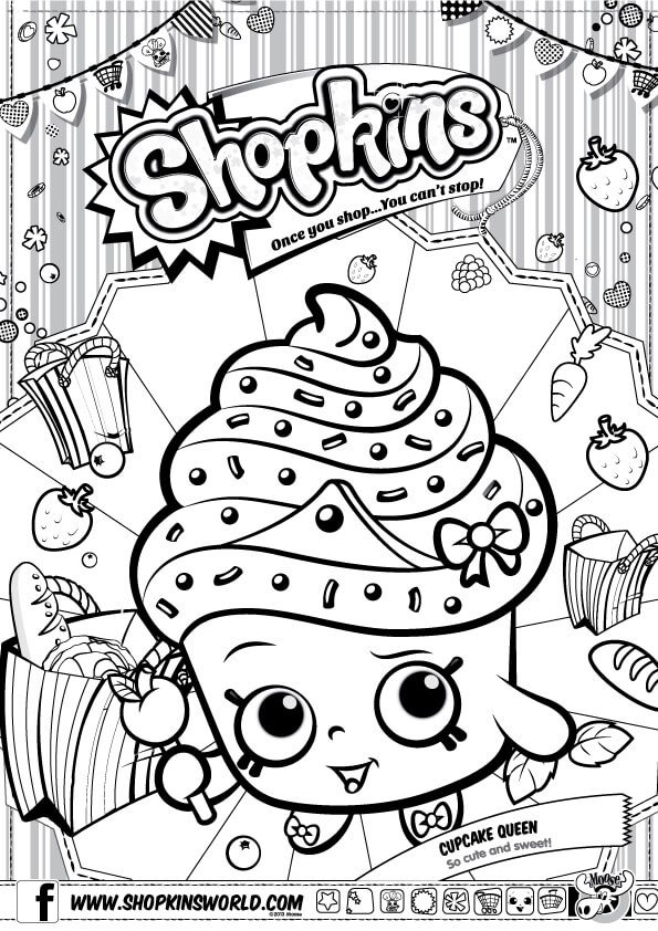 31 Shopkins Coloring Pages Printable 14