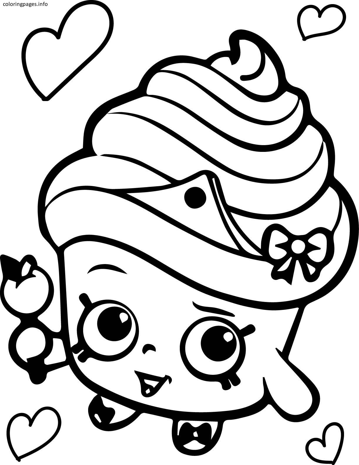 31 Shopkins Coloring Pages Printable 16