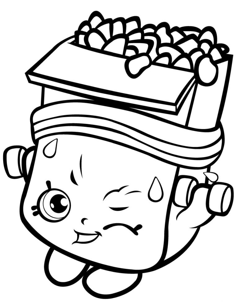 31 Shopkins Coloring Pages Printable 30