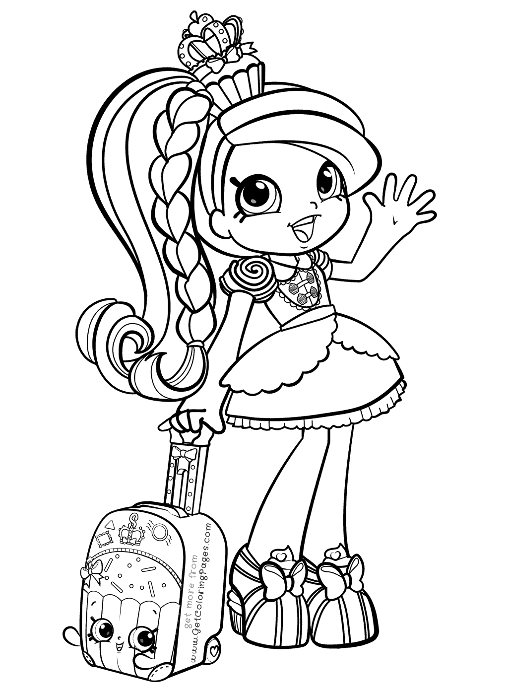 31 Shopkins Coloring Pages Printable 8