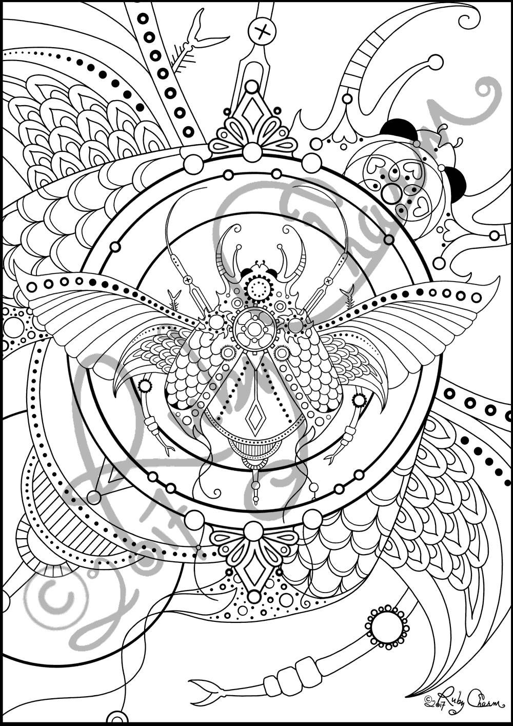 31 Sparkling Jewel Coloring Pages Printable 19