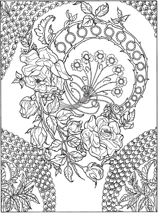 31 Sparkling Jewel Coloring Pages Printable 23