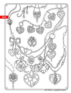 31 Sparkling Jewel Coloring Pages Printable 26