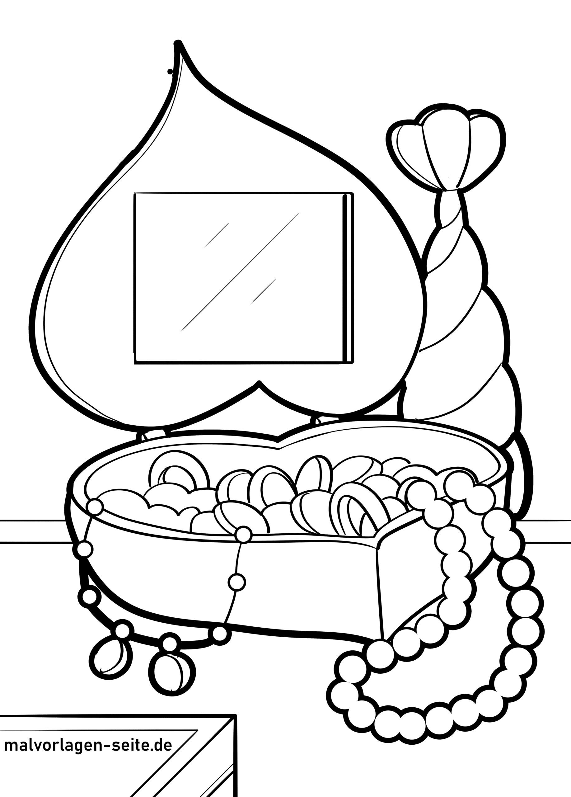 31 Sparkling Jewel Coloring Pages Printable 27