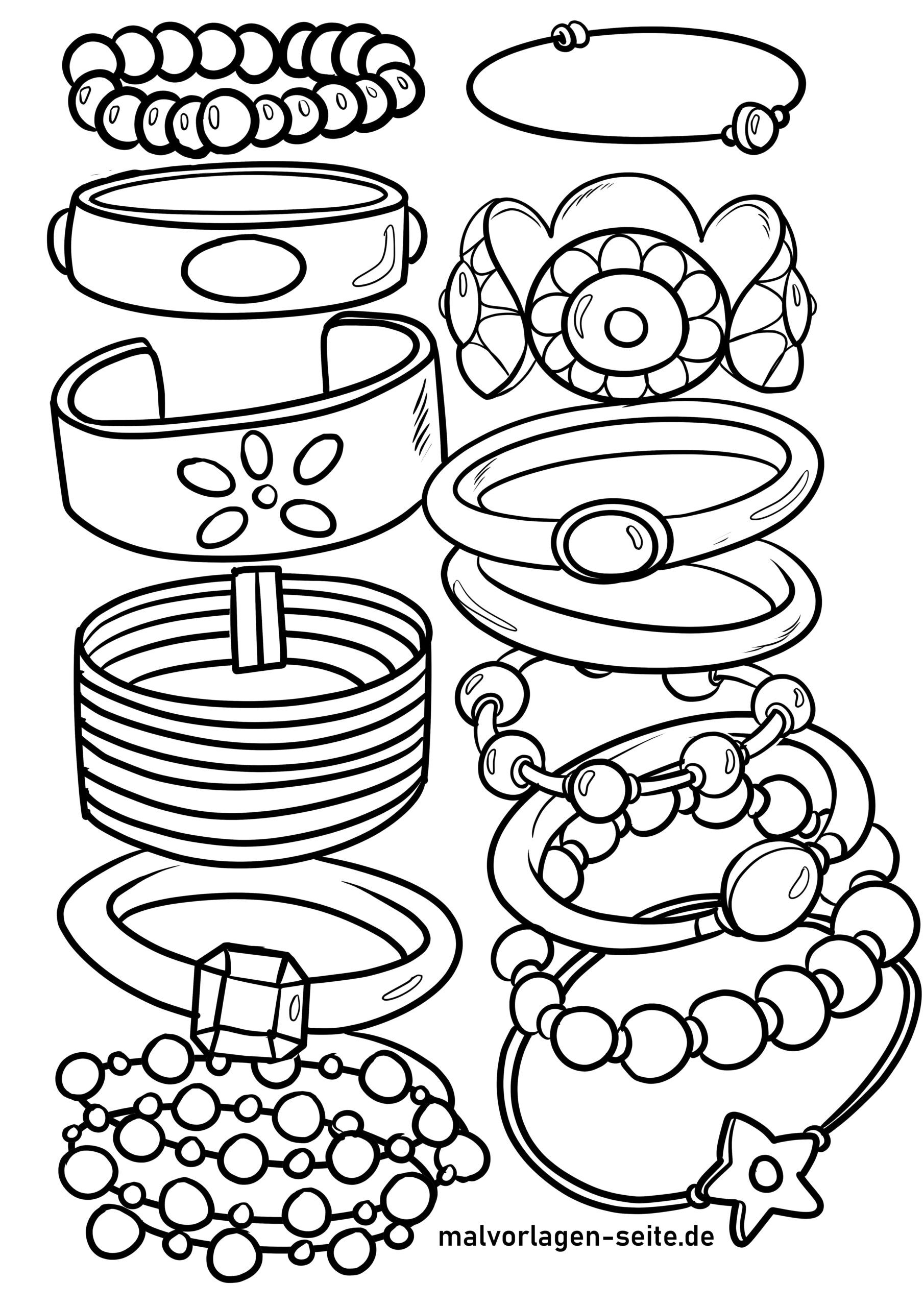 31 Sparkling Jewel Coloring Pages Printable 3