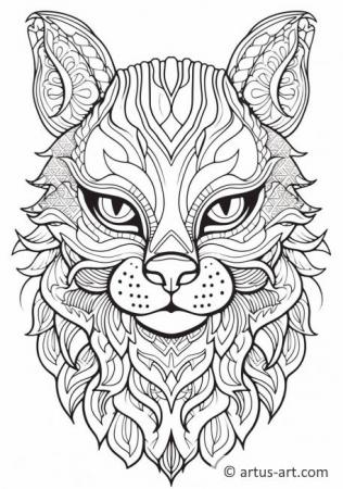 31 Wild Cat Coloring Pages Printable 11