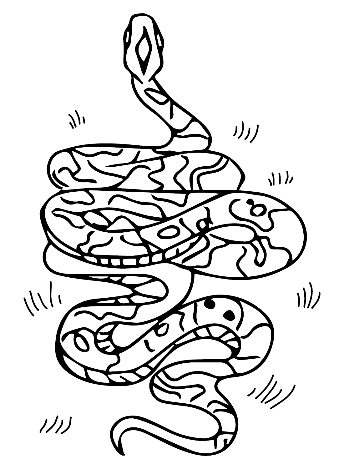 32 Anaconda Coloring Pages Printable 15