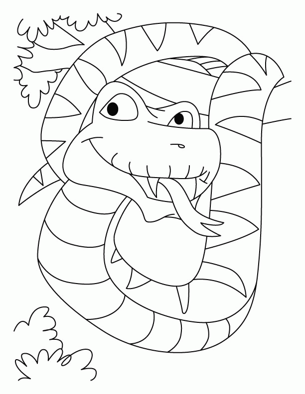 32 Anaconda Coloring Pages Printable 18