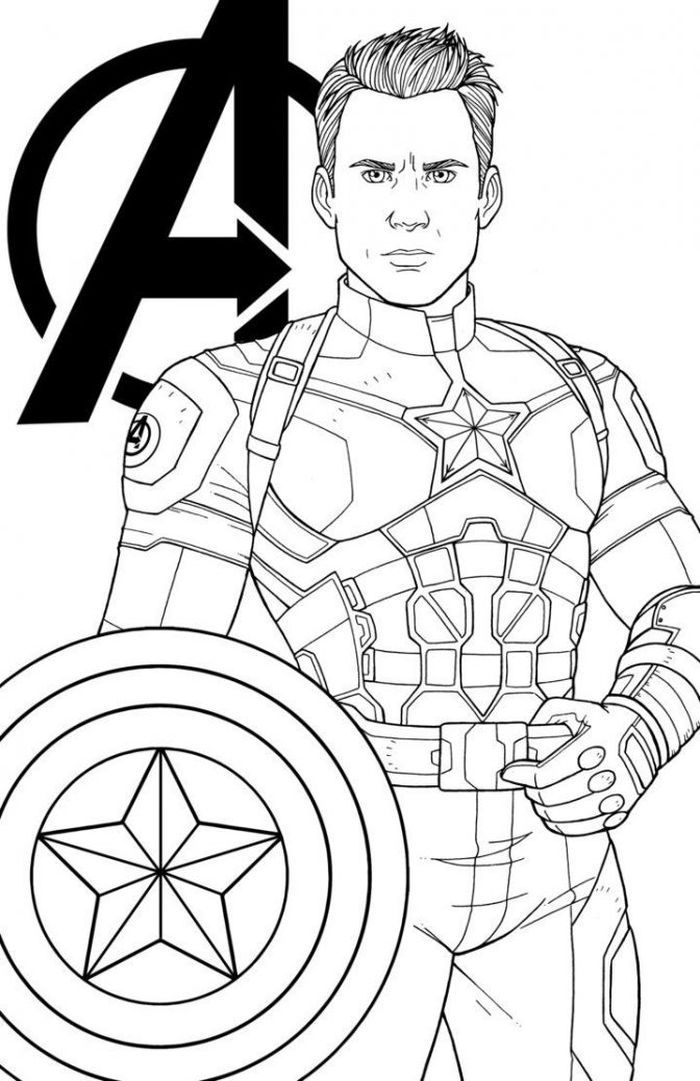 32 Avengers Halloween Coloring Pages Printable 16