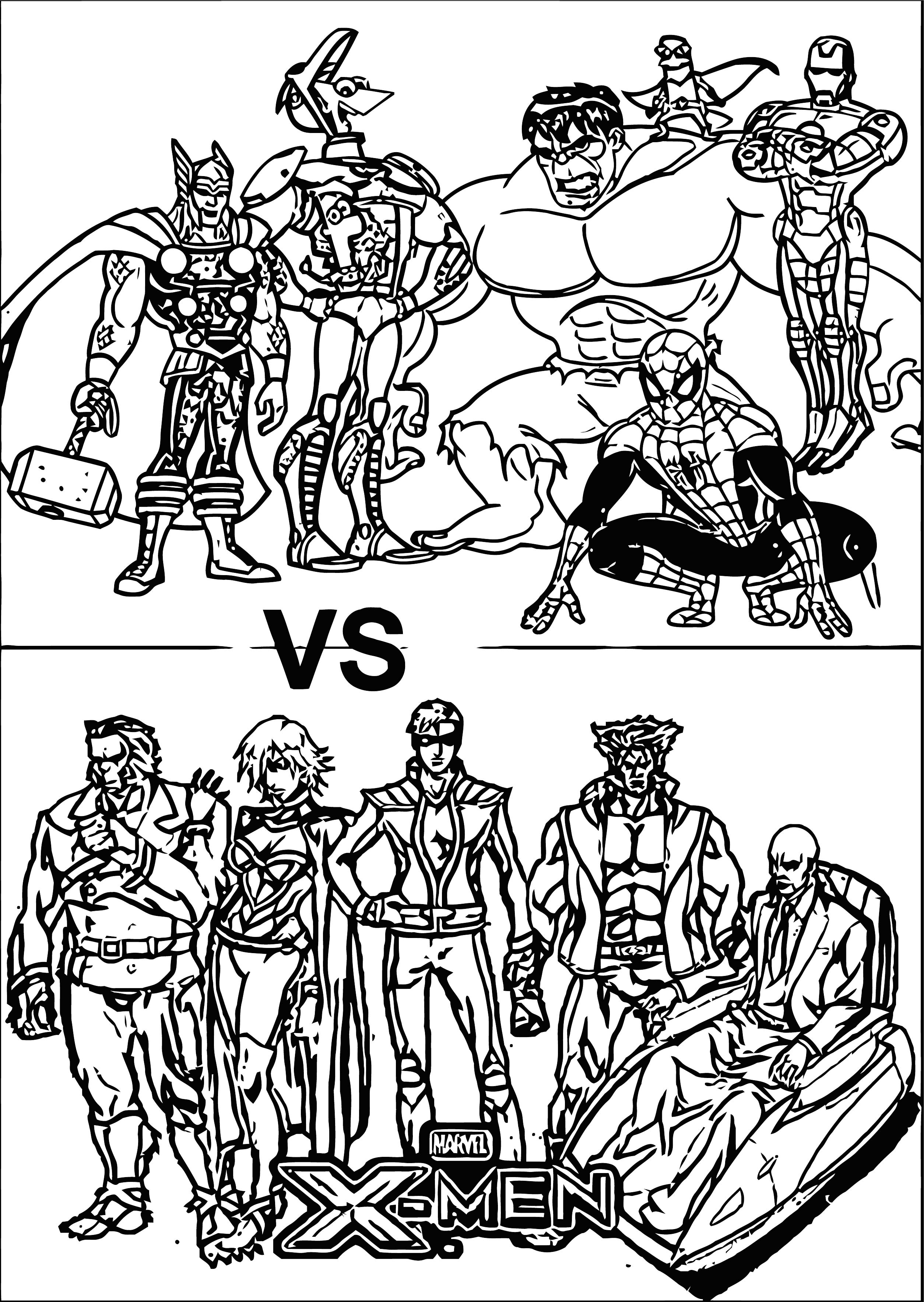 32 Avengers Halloween Coloring Pages Printable 24