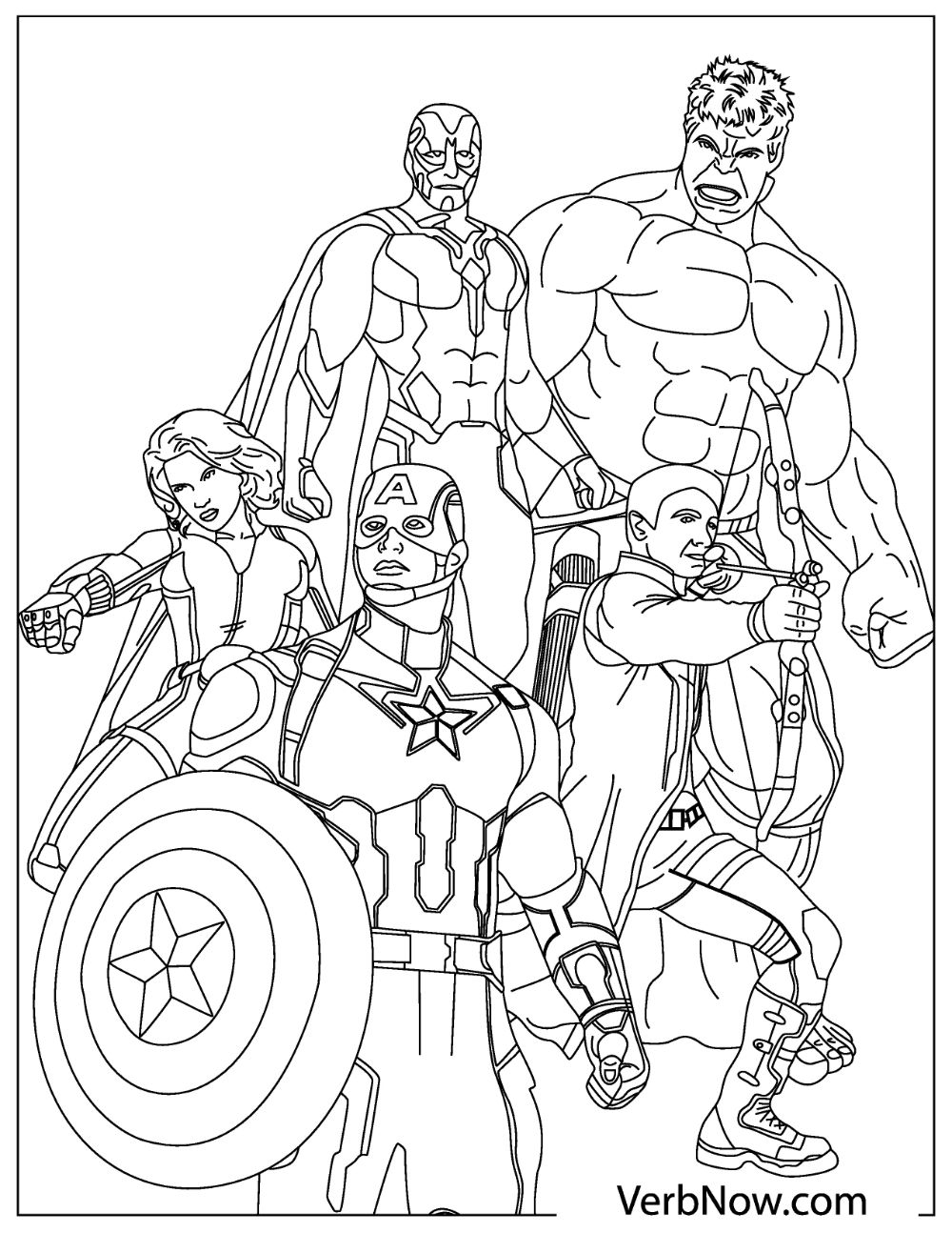 32 Avengers Halloween Coloring Pages Printable 32