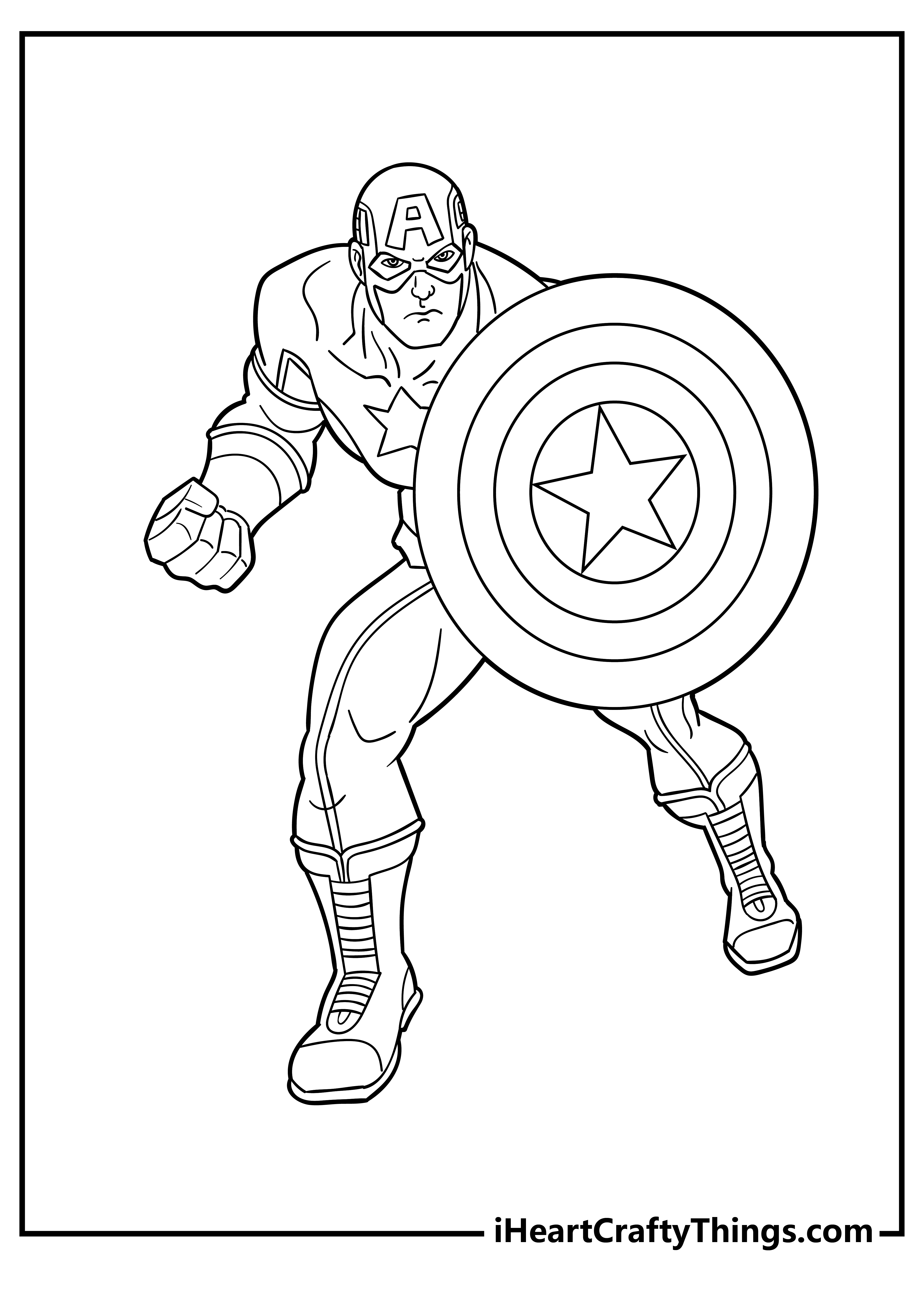 32 Avengers Halloween Coloring Pages Printable 6