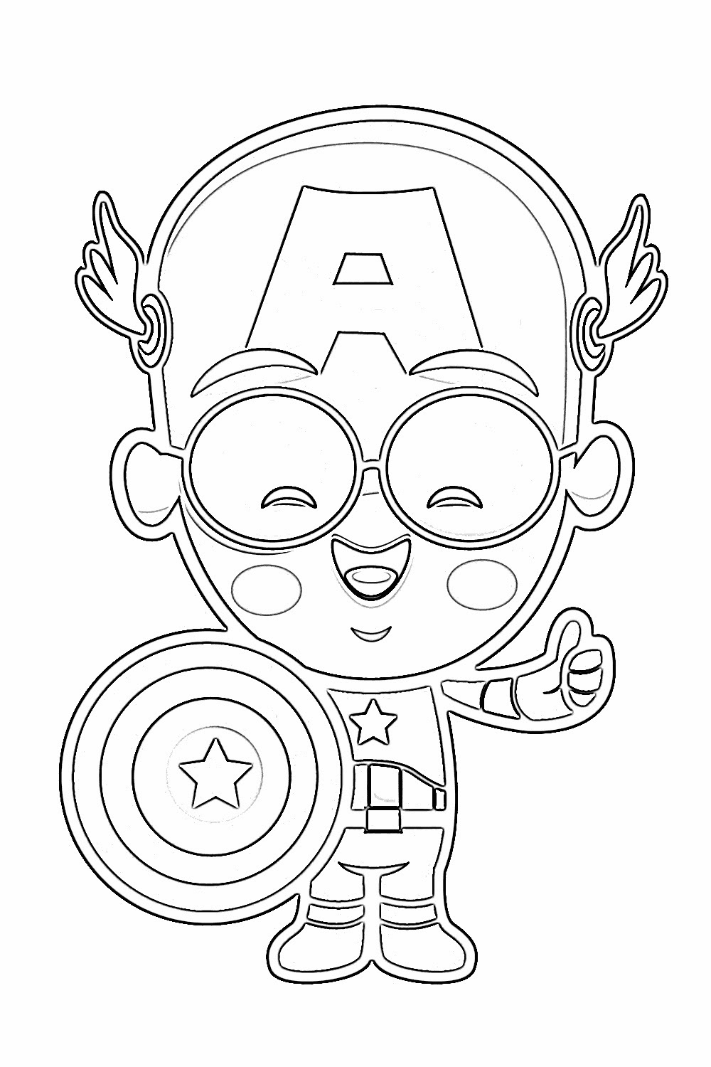 32 Avengers Halloween Coloring Pages Printable 9