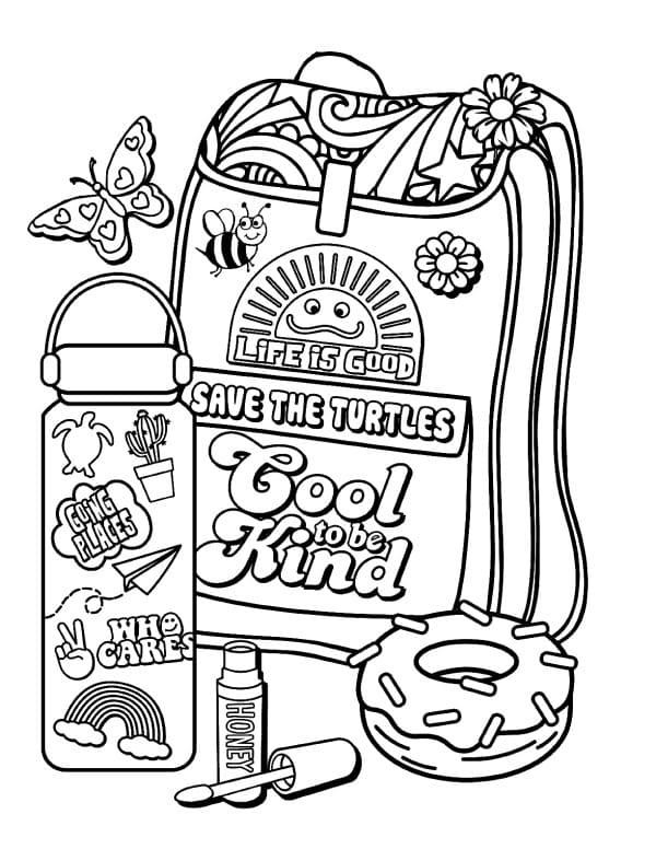 32 Baddie Aesthetic Coloring Pages Printable 21