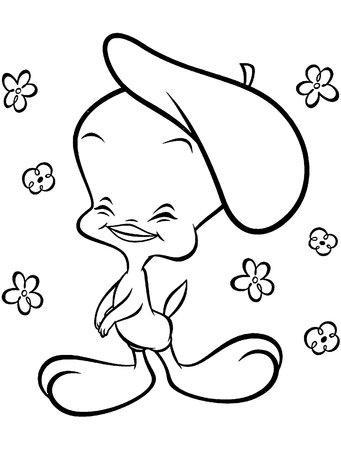 32 Cartoon Characters Coloring Pages Printable 2