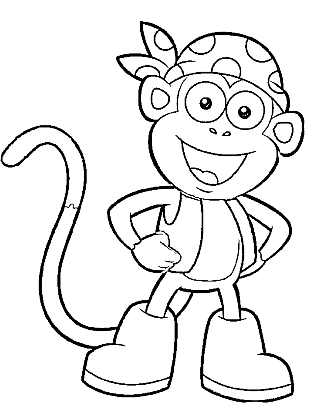 32 Cartoon Characters Coloring Pages Printable 20