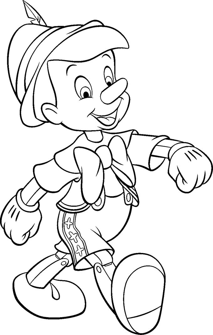 32 Cartoon Characters Coloring Pages Printable 22