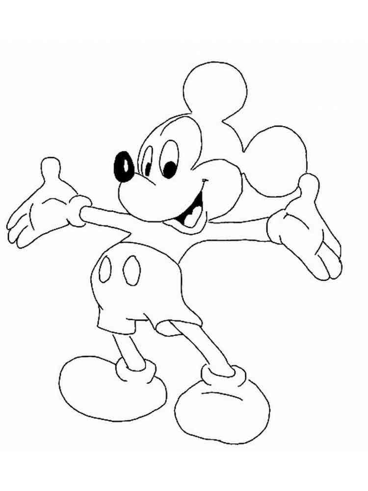 32 Cartoon Characters Coloring Pages Printable 8