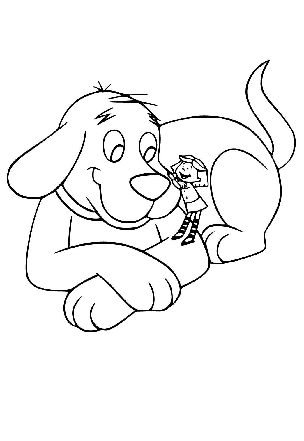 32 Clifford Coloring Pages Printable 12