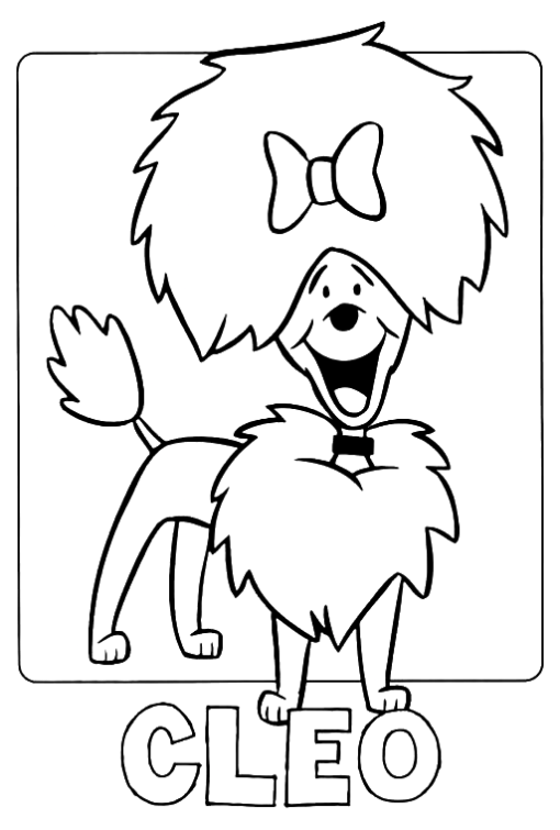 32 Clifford Coloring Pages Printable 16