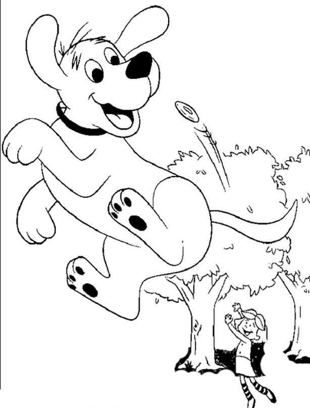 32 Clifford Coloring Pages Printable 18