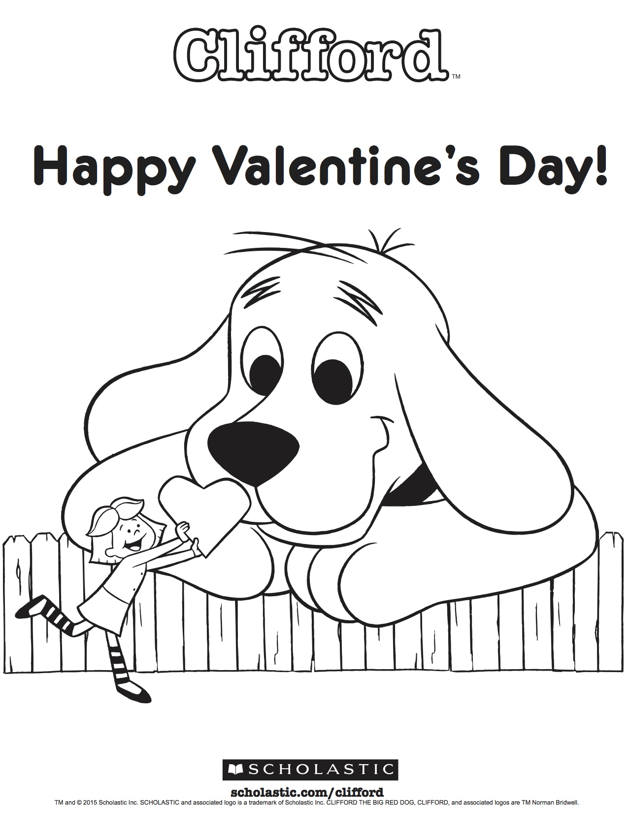 32 Clifford Coloring Pages Printable 19