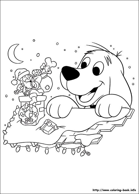 32 Clifford Coloring Pages Printable 23