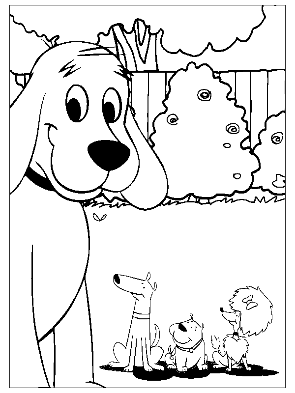 32 Clifford Coloring Pages Printable 25