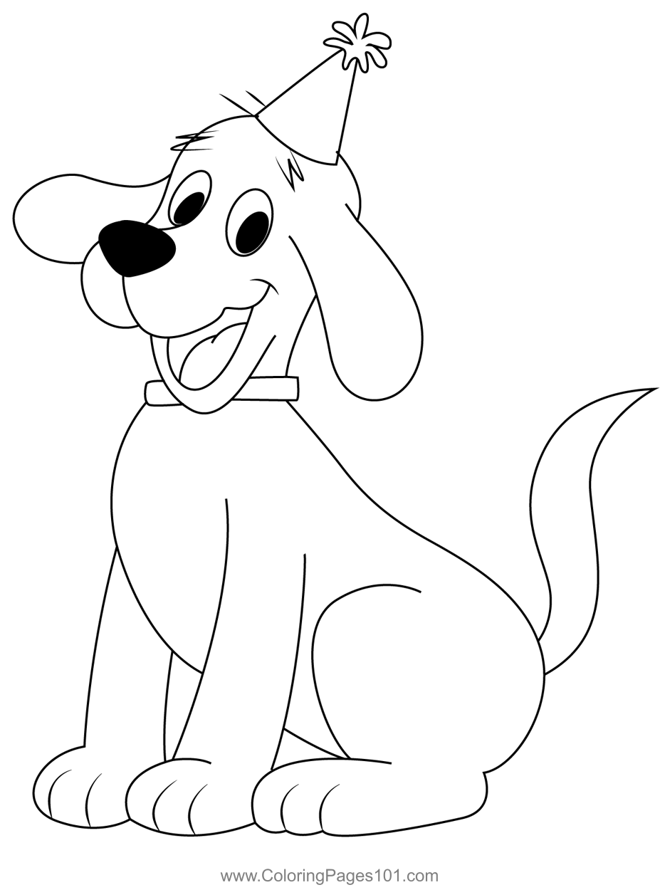 32 Clifford Coloring Pages Printable 27