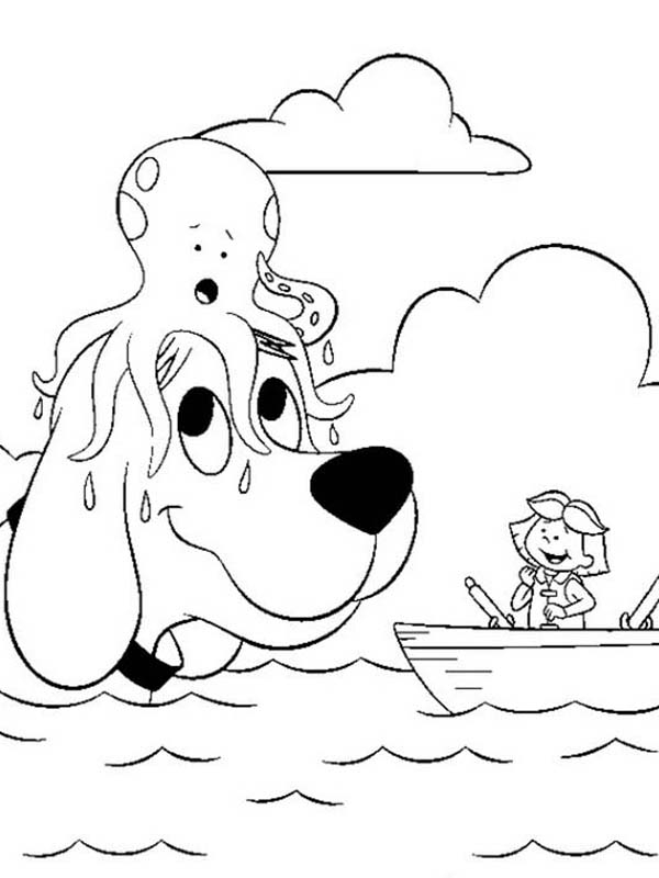 32 Clifford Coloring Pages Printable 28