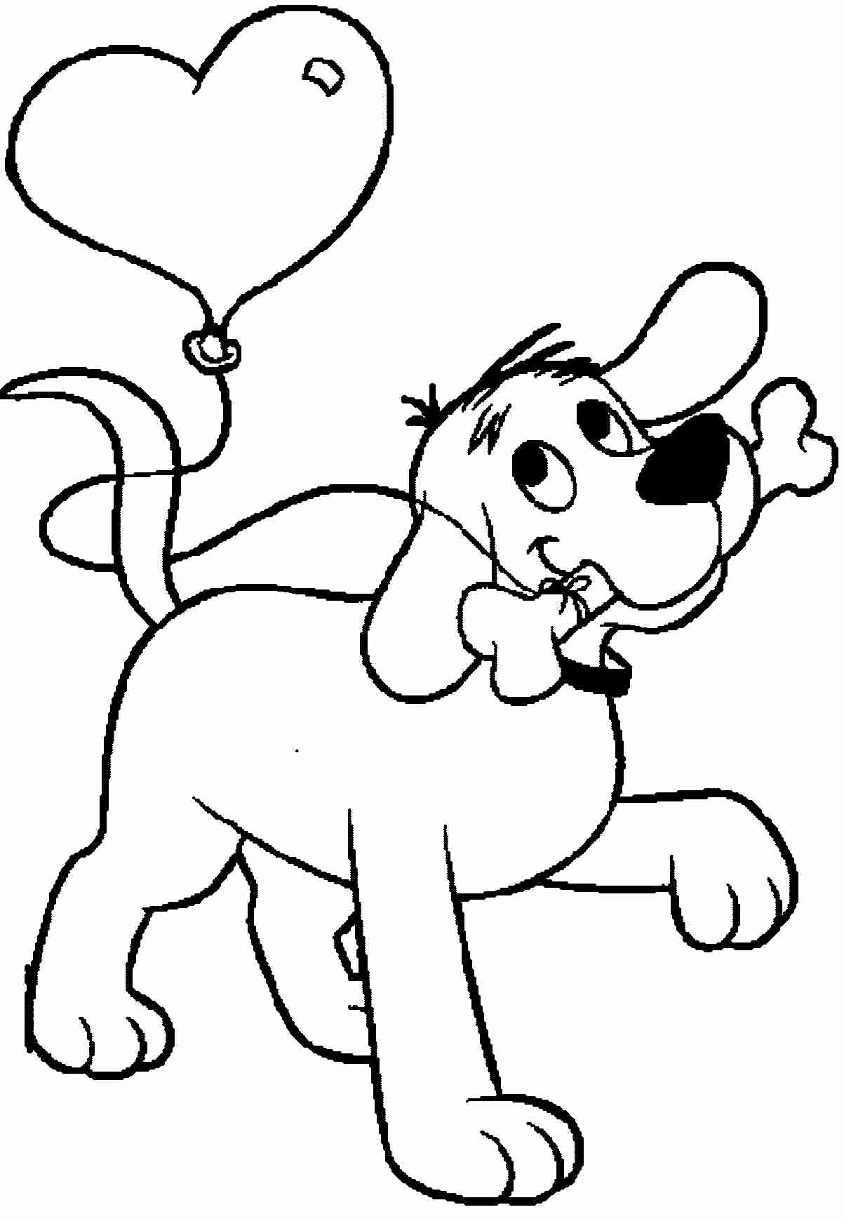 32 Clifford Coloring Pages Printable 6