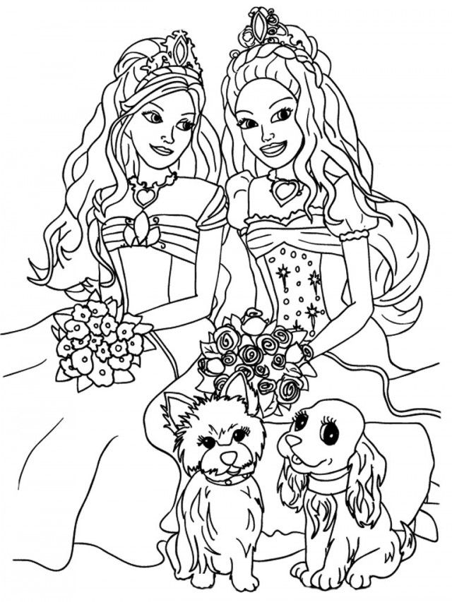 32 Easy Girly Coloring Pages Printable 35