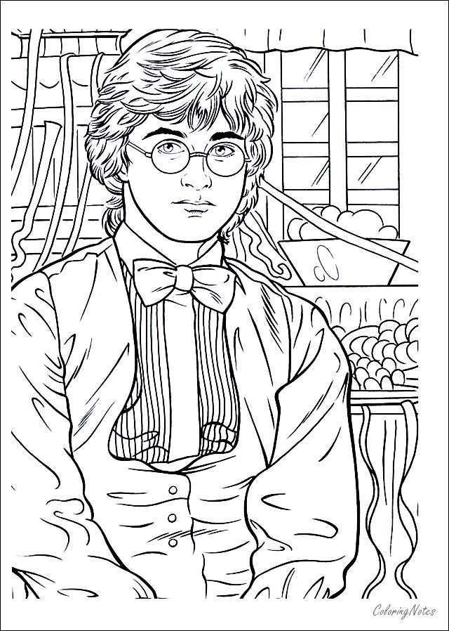 32 Enchanting Harry Potter Coloring Pages Printable 11