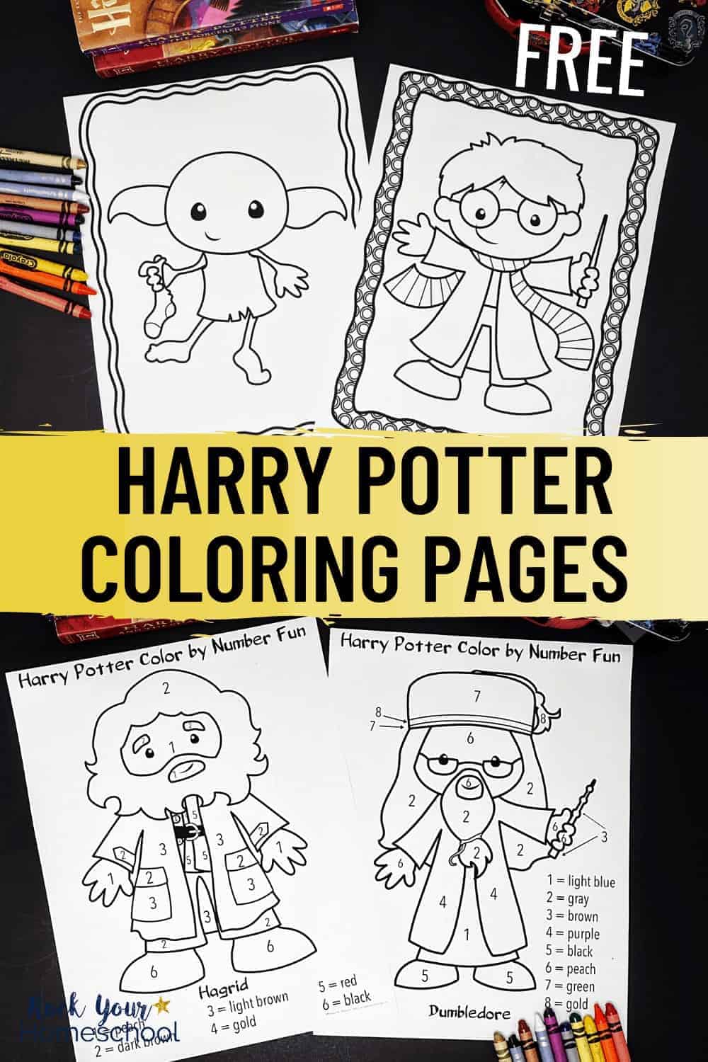 32 Enchanting Harry Potter Coloring Pages Printable 15