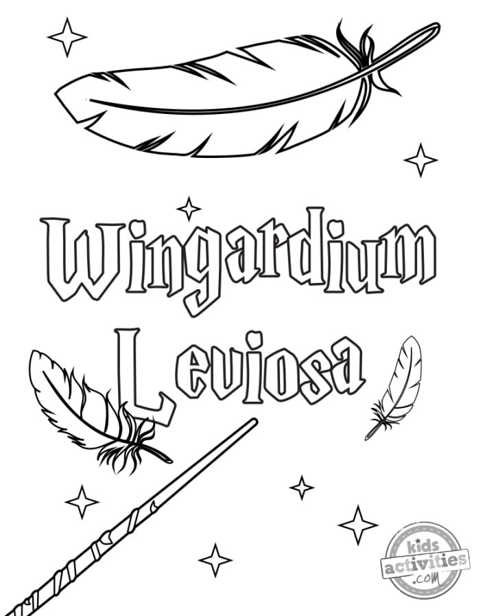 32 Enchanting Harry Potter Coloring Pages Printable 17