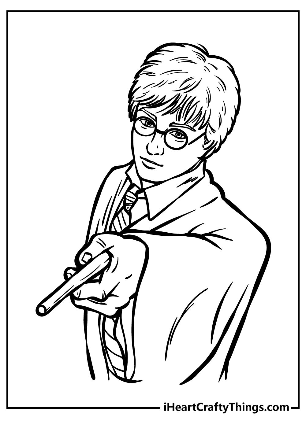 32 Enchanting Harry Potter Coloring Pages Printable 19