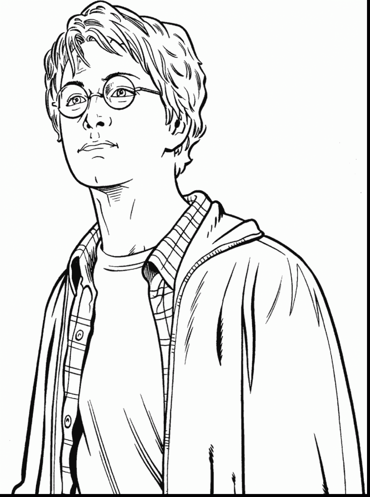 32 Enchanting Harry Potter Coloring Pages Printable 3