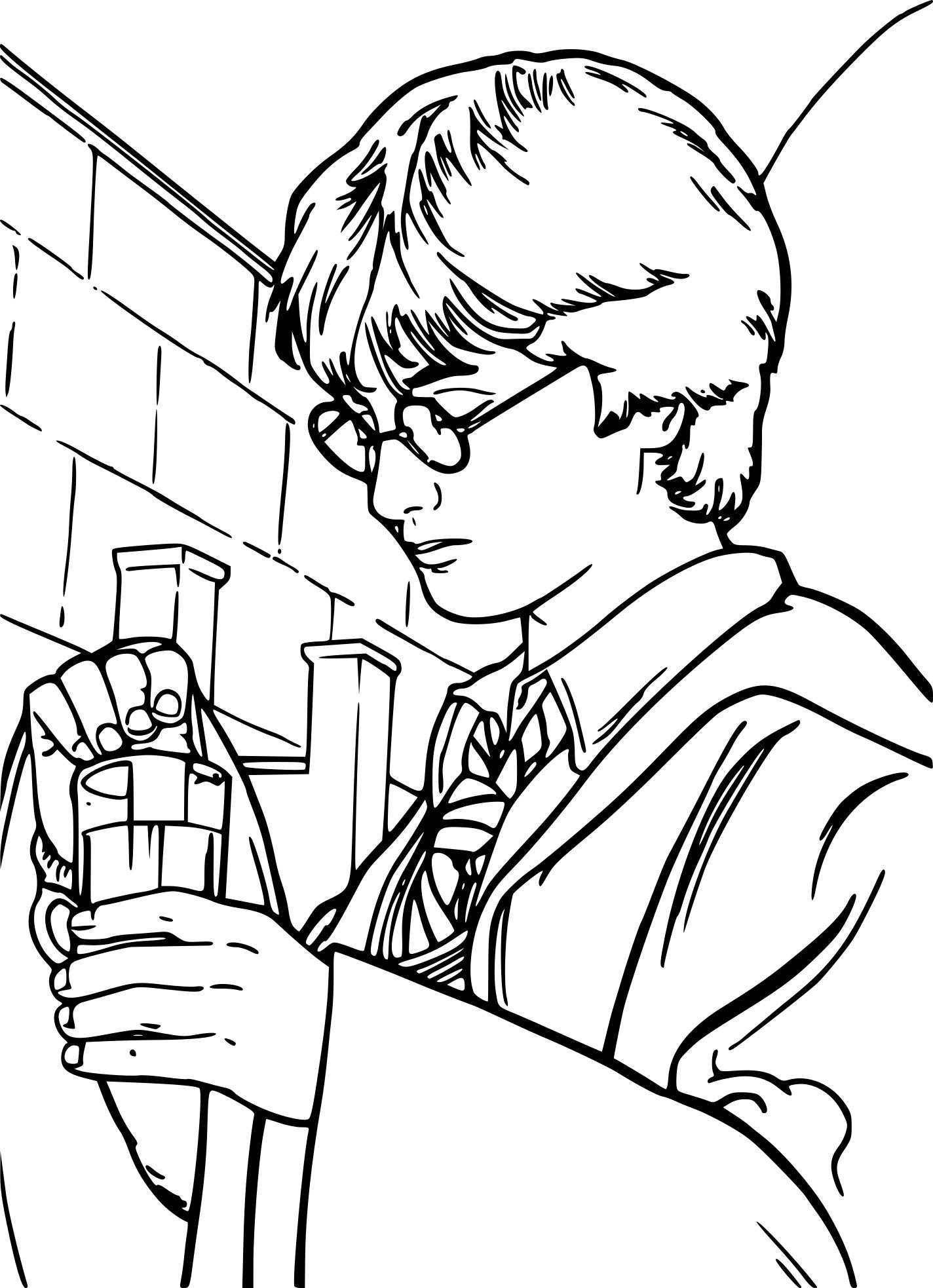 32 Enchanting Harry Potter Coloring Pages Printable 33