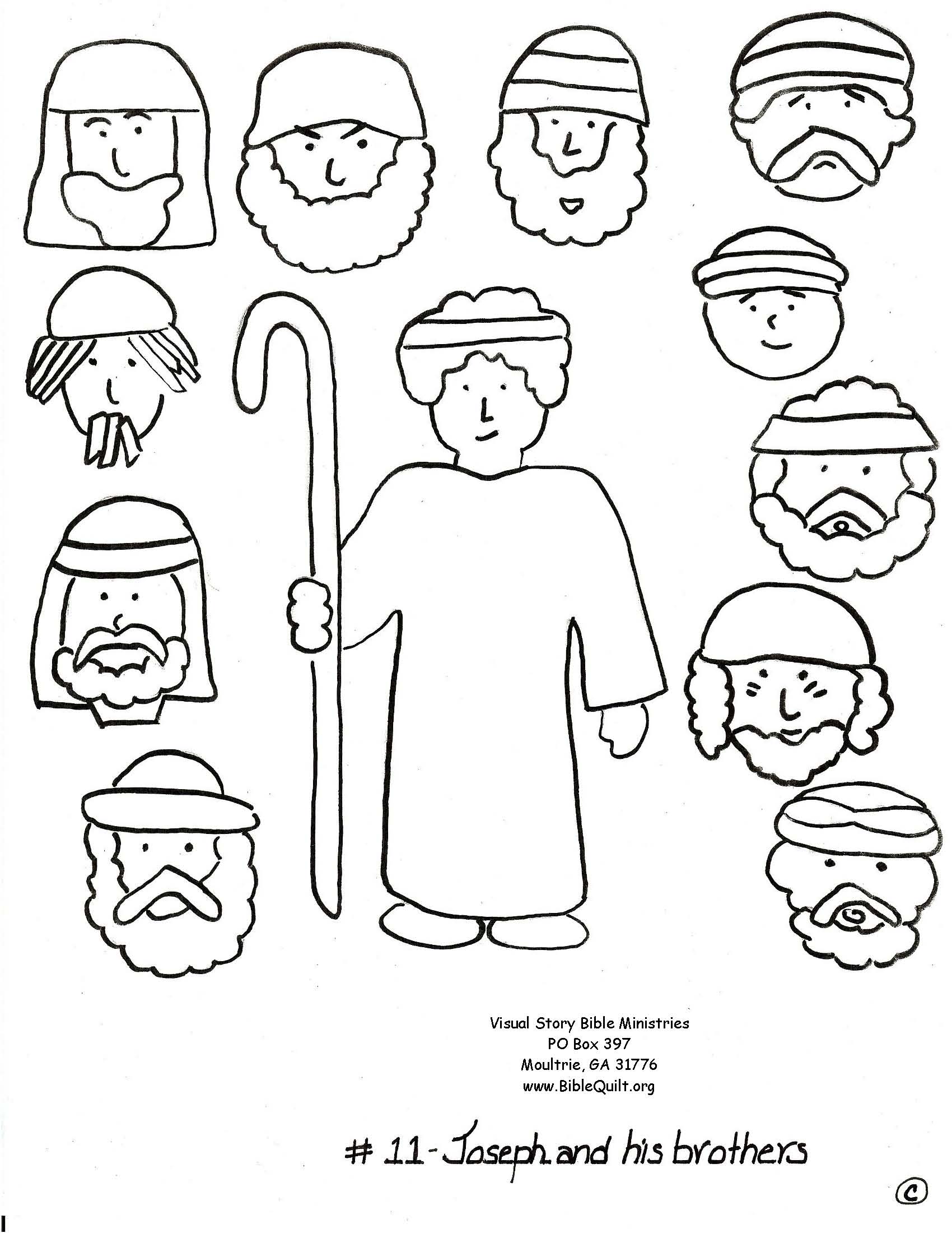 32 Joseph Coloring Pages Printable 2