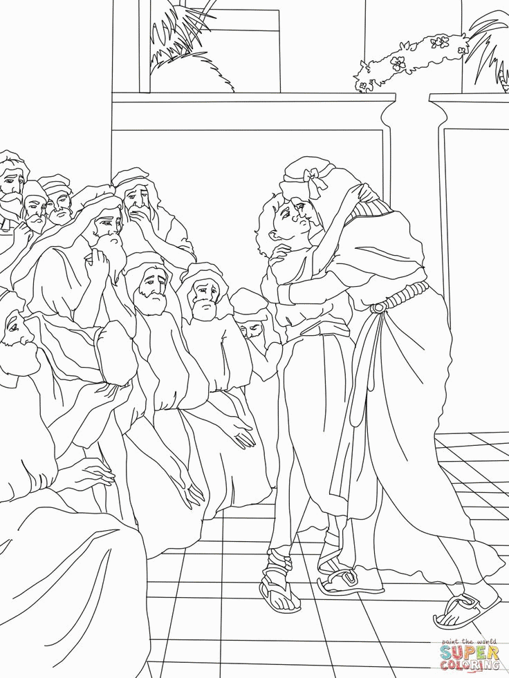 32 Joseph Coloring Pages Printable 26