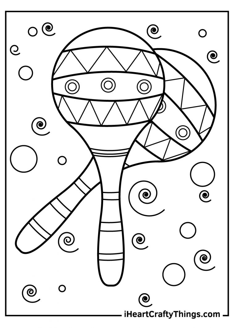 32 Kindergarten Music Coloring Pages Printable 29