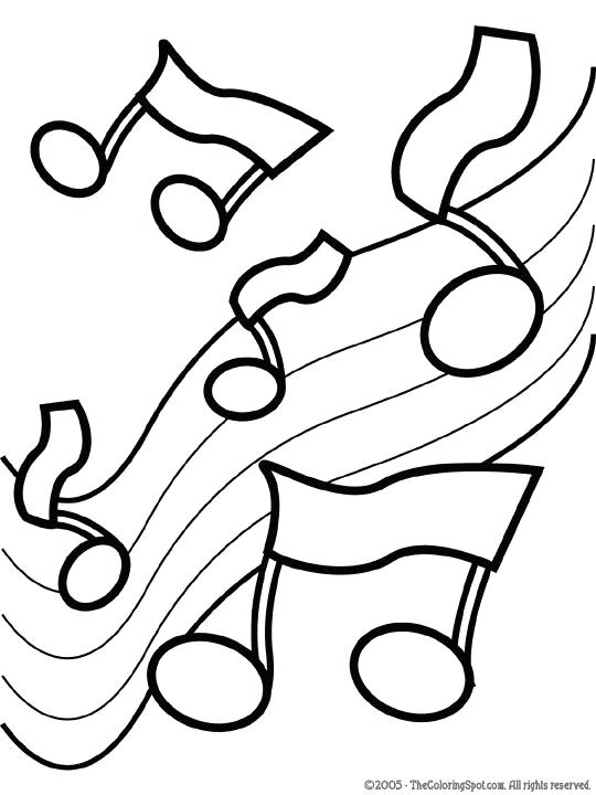 32 Kindergarten Music Coloring Pages Printable 9