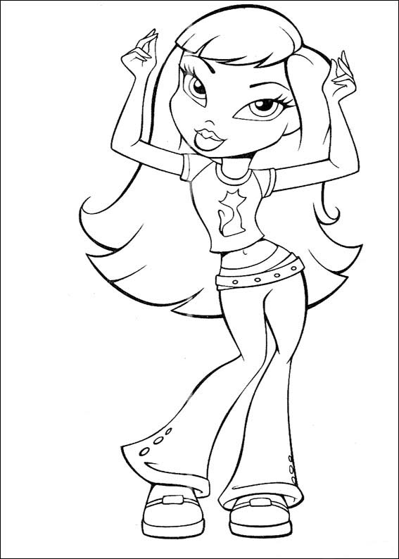 32 Relaxing Adult Baddie Coloring Pages Printable 12