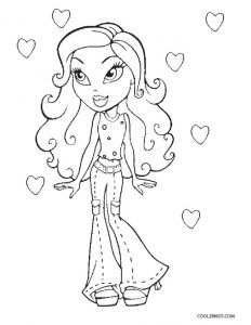 32 Relaxing Adult Baddie Coloring Pages Printable 29