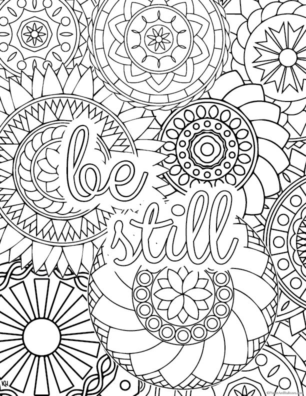 32 Relaxing Adult Baddie Coloring Pages Printable 4