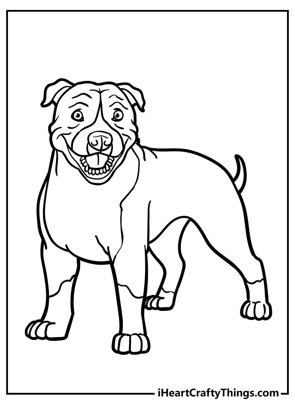 32 Rottweiler Coloring Pages Printable 5