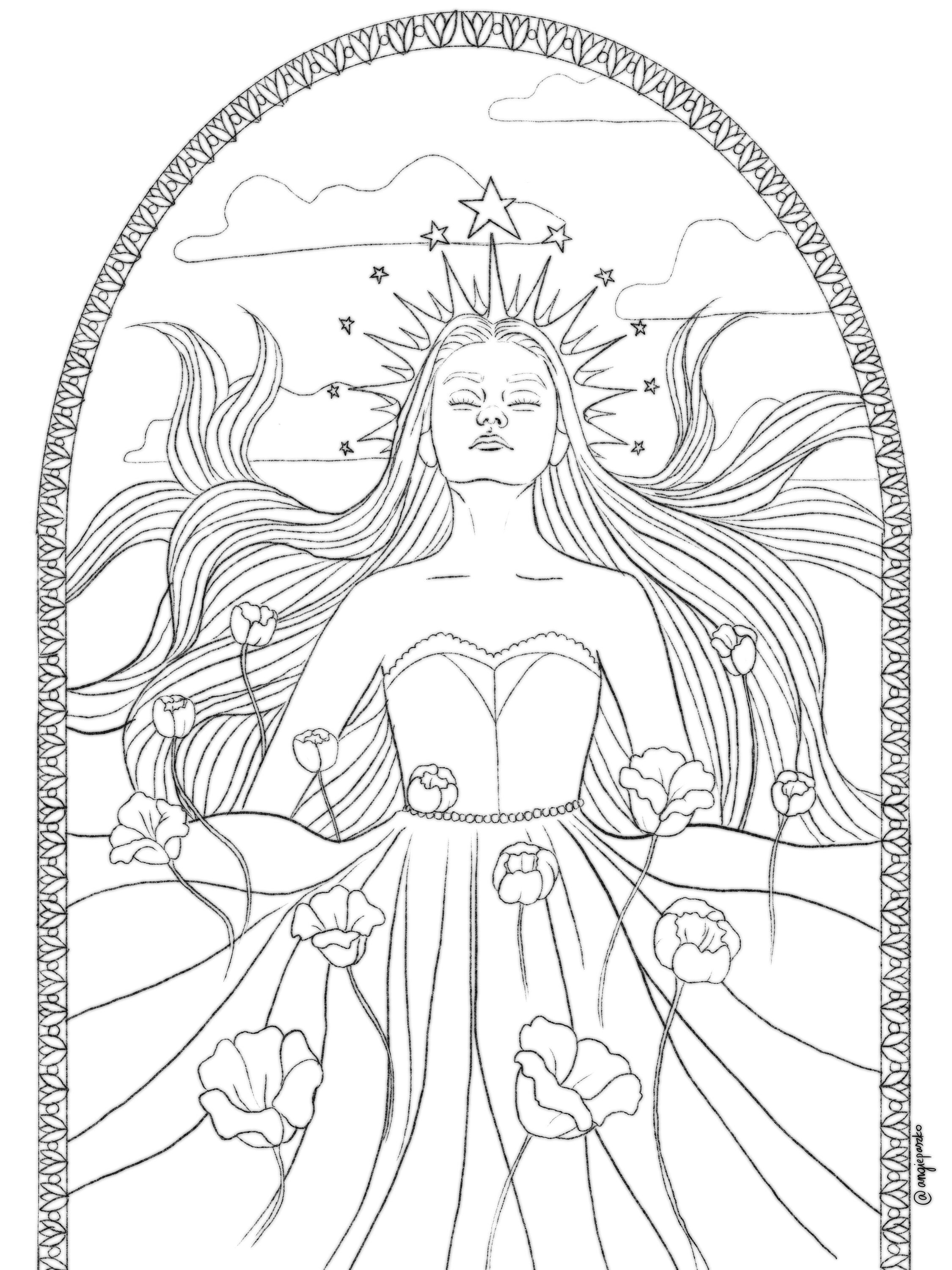 33 Artistic Sculptures Coloring Pages Printable 32