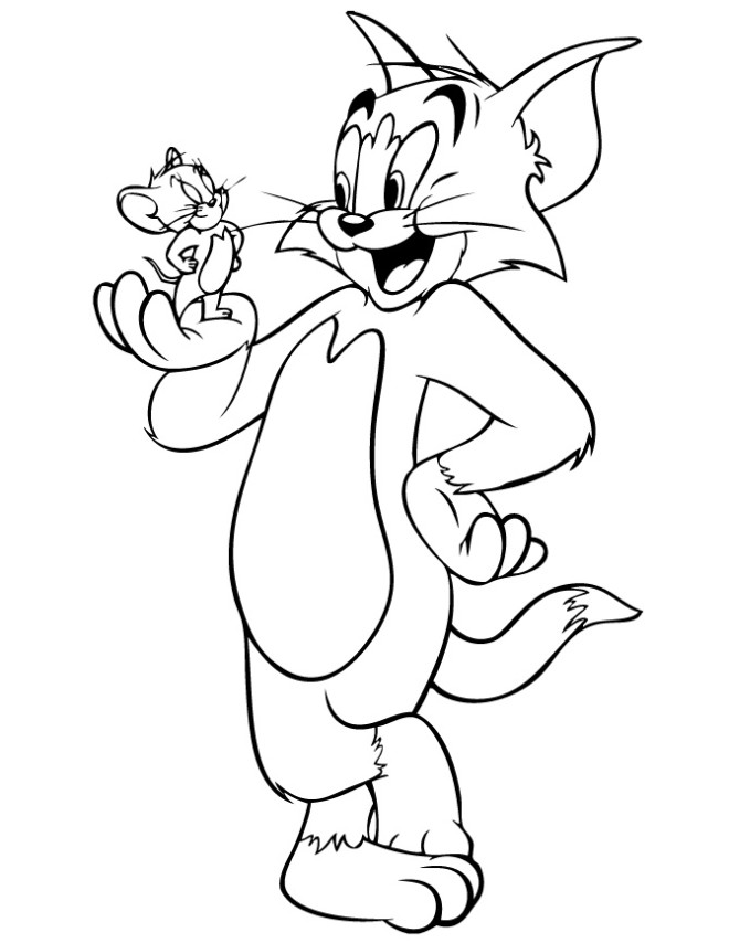 33 Cartoon Coloring Pages Printable 32